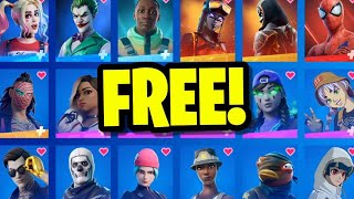 How to Get EVERY SKIN for FREE in Fortnite 2024 [upl. by Wrennie925]