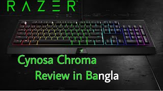 RAZER Cynosa Chroma review in bangla [upl. by Sumer]