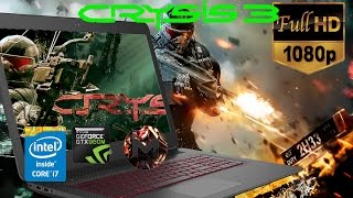 GTX 960M 4GB CRYSIS 3 1080P I7 6700HQ 16GB RAM DDR4 [upl. by Pirbhai]