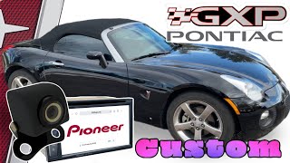 DIY  Pontiac Solstice GXP Camera and Seats Custom Mods [upl. by Acira]