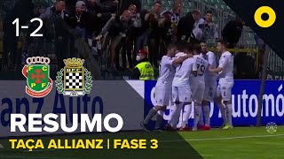 Resumo Paços de Ferreira 12 Boavista  Allianz Cup  SPORT TV [upl. by Sundin114]