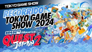 Recorrido por TOKYO GAME SHOW 2024  BRCDEvg QUEST Japan [upl. by Valentijn]