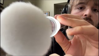 ASMR  Face BrushingTouching Type Stuff [upl. by Dominica927]