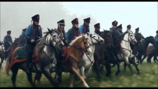 Napoleonic cavalry charge battle scene War and Peace 2016 [upl. by Aleil]