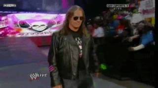 Bret Harts Return Raw 1410 [upl. by Annadroj514]