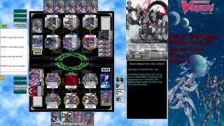 Cardfight Vanguard  FC2014 Edicting Starvader Halcium vs Halberd Revenger Peredur [upl. by Yuri404]