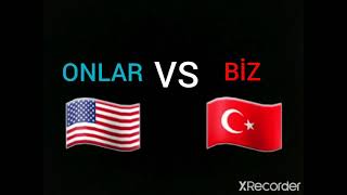 ONLAR VS BİZ 1 [upl. by Hcirdla]