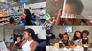 Vlog  Seafood Mukbang Grocery Shopping Ignoring Negative Energy Move Night amp More [upl. by Enilesor]