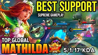 MATHILDA BEST BUILD 2023  TOP GLOBAL MATHILDA GAMEPLAY  MOBILE LEGENDS [upl. by Circosta941]