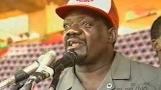 Comício de Jonas Savimbi no CuanzaSul  Angola 1992 3 [upl. by Eerrehs]