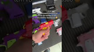 Melhor ante depressivo antistress briquedos briquedos nerfbrasil toys tdah nerf satisfacao [upl. by Yelrihs]