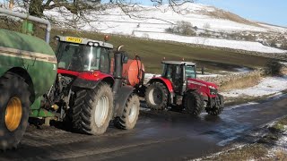 Six Tractors on the Slurry [upl. by Enywad725]