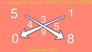 LA CROIX DU JOUR DE 05 OCTOBRE 2024 et LE CALCUL DES PIONS FORT POUR GAGNER AU LOTTO [upl. by Abisha271]