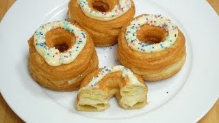 Croissant Donuts selber machen [upl. by Satsok]