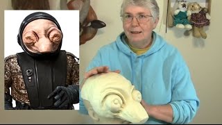 Star Wars Mask with Paper Mache  Step One [upl. by Carman28]