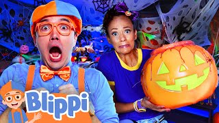 Blippi’s TrickorTreat Halloween Adventure 🎃🕷️  Spooky Fun and Educational Videos for Kids [upl. by Barfuss]