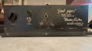 1960s Mister Softee “Pied Piper” music box No Speaker [upl. by Kippy]