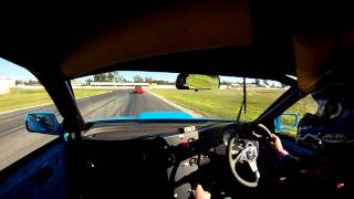 V8 WRX Hayleyracing First test lap at Winton [upl. by Nabois981]