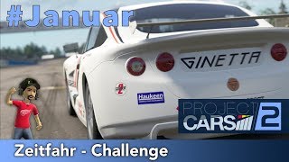 Project CARS 2  Zeitfahr Challenge  Januar [upl. by Lebasile928]