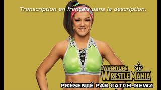 Bayley en interview pour lAventure WrestleMania 2018 [upl. by Ala]