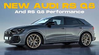 2025 Audi RS Q8 amp RS Q8 Performance The Most Powerful SUV Ever [upl. by Olegna]