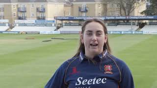 Felsted Cricket Testimonial  Grace Poole [upl. by Ilatfan]