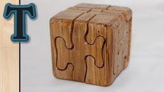 Woodworking Project  Puzzle Cube [upl. by Aix]