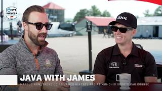 Marcus Armstrong on his transition to INDYCAR and life in America  Java with James Hinchcliffe [upl. by Ybocaj239]