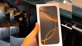 IPHONE 16 PRO MAX DESERT COLOR UNBOXING AND REVIEW 2024 [upl. by Melas]