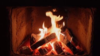 🔥 Relaxing FIREPLACE 3 Hours with Burning Logs and Crackling Fire Sounds for Stress Relief Full HD [upl. by Roana788]