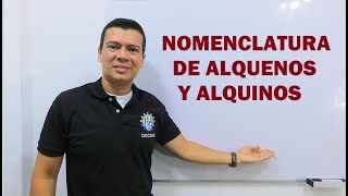 COMO NOMBRAR ALQUENOS Y ALQUINOS NOMENCLATURA DE ALQUENOS Y ALQUINOS QUÍMICA CON IRWIN [upl. by Alemak961]