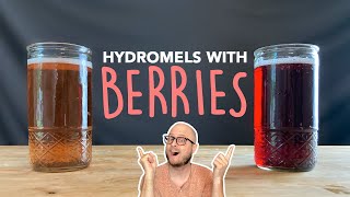 How to Make Session Mead Blackberry and Boysenberry hydromels you can brew at home [upl. by Gay]