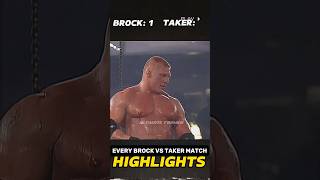 Every Brock Lesnar Vs Undertaker Match  Highlights ❤️‍🔥 Brock lesnar Edit  WhatsApp Status [upl. by Eniarrol]