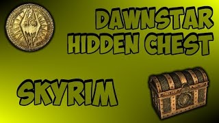 Skyrim Daedric Armor and Skyrim Dawnstar hidden chest [upl. by Relyc418]