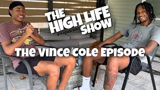 Vince Cole talks about Israel NBA Draft Workouts and his college stops  The High Life Show Ep 3 [upl. by Nahtanoy]