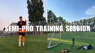 SemiPro Training Session Erik Edwardson [upl. by Almond684]