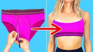 22 CLOTHING LIFE HACKS TO UPGRADE YOUR LOOK ON A BUDGET [upl. by Morril]