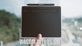 Wacom Intuos S Bluetooth Review  Portable Wireless Graphic Tablet [upl. by Howarth]