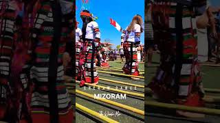 CHERAW DANCE traditional dance of Mizoram🇮🇳 mizoram mizoreels mizoramtourism incredibleindia [upl. by Desdamonna]