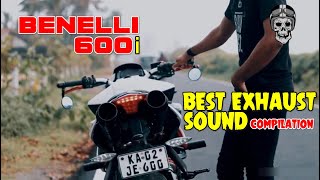 Benelli 600i Awesome Exhaust Sound Raven Toce M4 IXIL Austin Racing SC Project [upl. by Adas893]