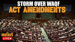 Lok Sabha LIVE Fiery Govt Vs Opposition Faceoff Over Waqf Act Amendments  Parliament Live Today [upl. by Garreth144]