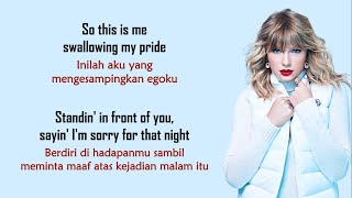 Taylor Swift  Back To December Taylors Version  Lirik Terjemahan Indonesia [upl. by Mariana]