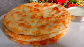 aloo paratha recipe aloo fluffy paratha recipe recipe by imrana [upl. by Ahsekat]