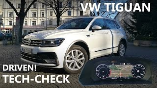 ACTIVE INFO DISPLAY ANDROID AUTO etc  VW TIGUAN  DRIVENTECHCHECK [upl. by Joelie201]