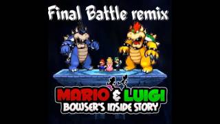 Mario amp Luigi Bowsers inside story  Final battle remix [upl. by Aivilo471]