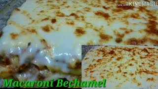 QuickampEasy recipe Macaroni Bechamel [upl. by Ovid]