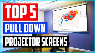 Top 5 Best Pull Down Projector Screens in 2021 Reviews [upl. by Elhsa936]