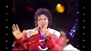 Michael Jackson Beat It Live In Kansas Victory Tour 1984 High Definition HD 720p [upl. by Brendin359]