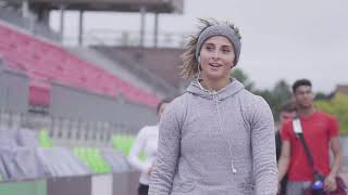 Track Workout Wednesday  Simone Da Silva and YorkU Track and Field [upl. by Fendig520]