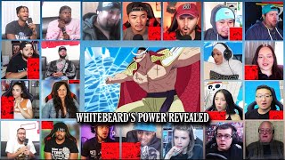 Whitebeards Power Revealed Reaction Mashup  One Piece Episode 461 [upl. by Letnohs]